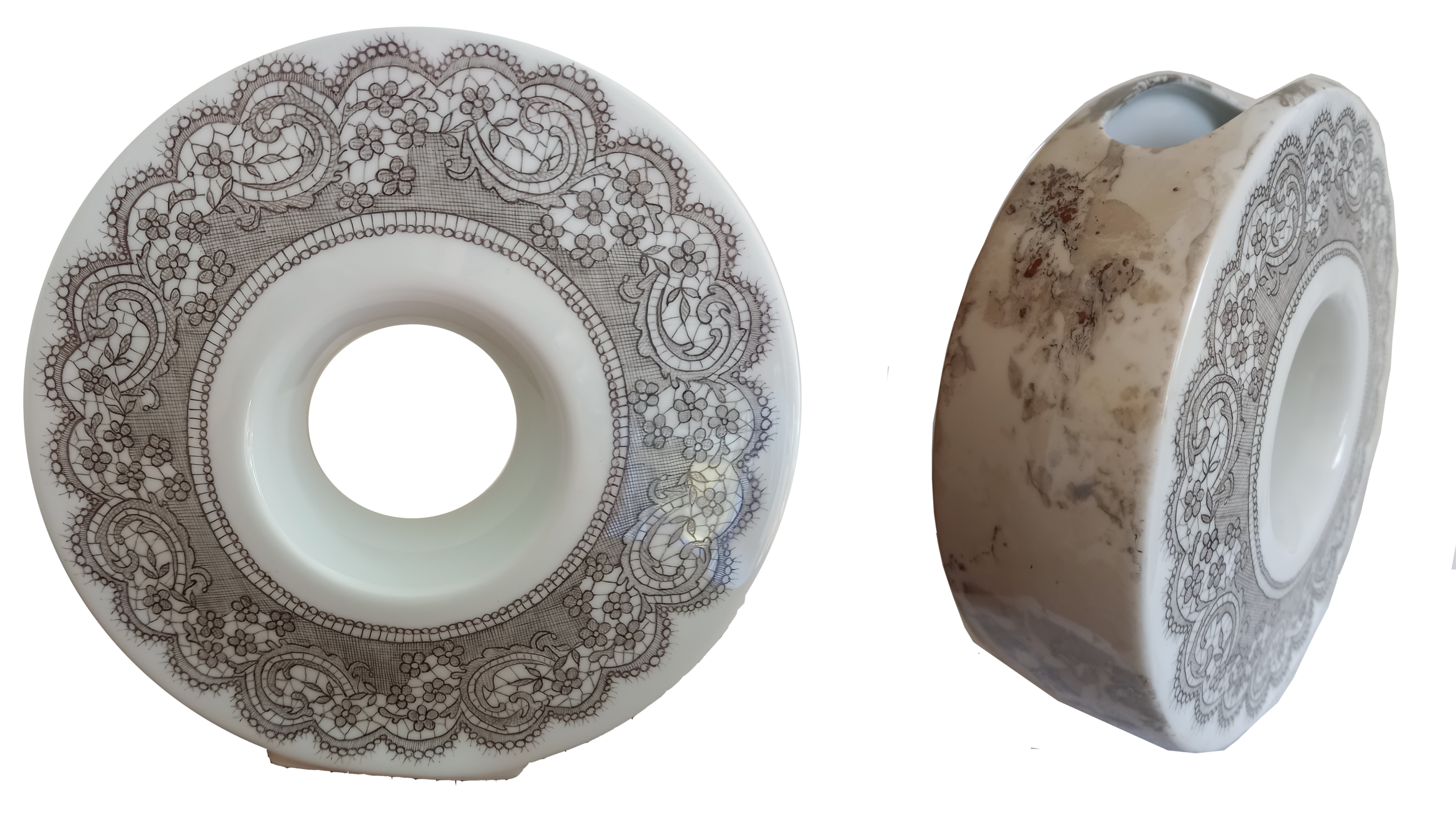 vase rond vase rond en porcelaine